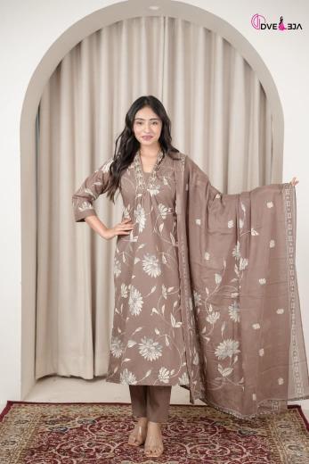 Dveeja leela 3pcs wholesale online kurti shops goa